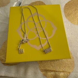 Gold Kendra Scott druzy Necklace